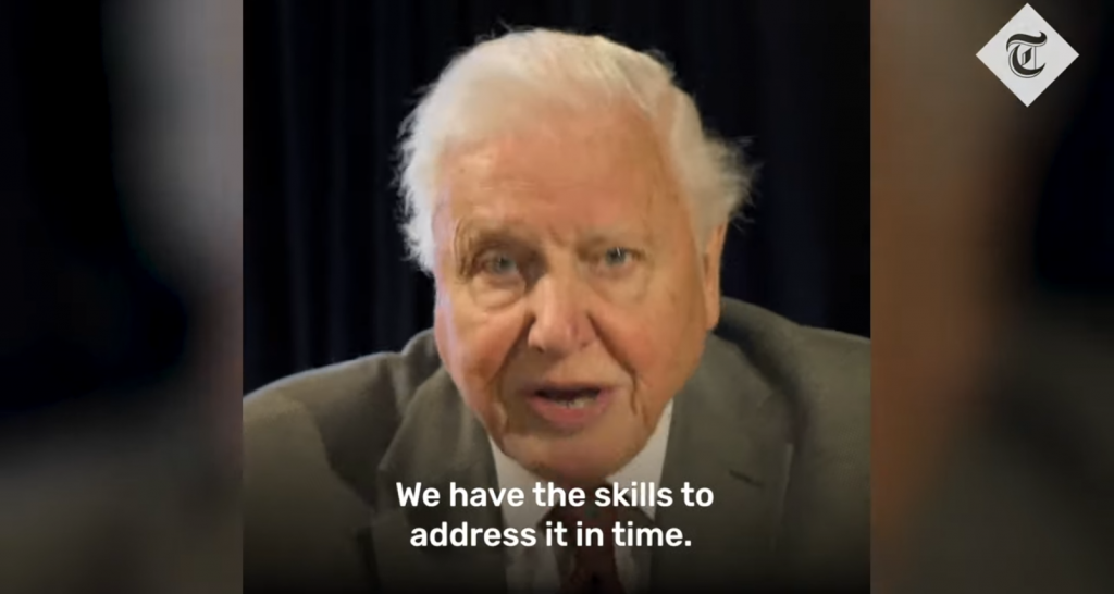 David Attenborough ugung G7 leaders to prioritise climate emergency